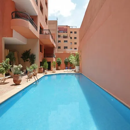 Appartement moderne en City Center Marrakech-Gueliz Marrakesh Buitenkant foto
