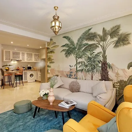 Appartement moderne en City Center Marrakech-Gueliz Marrakesh Buitenkant foto