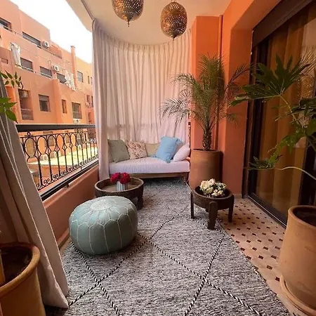 Appartement moderne en City Center Marrakech-Gueliz Marrakesh Buitenkant foto