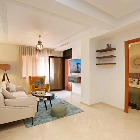 Appartement moderne en City Center Marrakech-Gueliz Marrakesh Buitenkant foto
