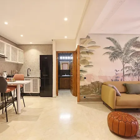 Appartement moderne en City Center Marrakech-Gueliz Marrakesh Buitenkant foto