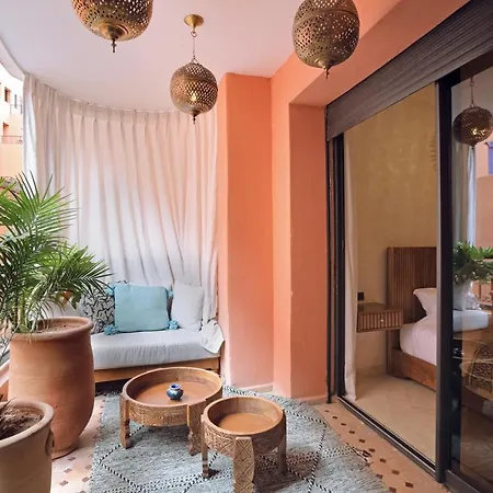 Appartement moderne en City Center Marrakech-Gueliz Marrakesh Buitenkant foto