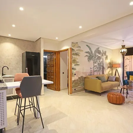 Appartement moderne en City Center Marrakech-Gueliz Marrakesh Buitenkant foto