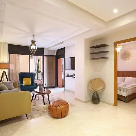 Appartement moderne en City Center Marrakech-Gueliz Marrakesh Buitenkant foto