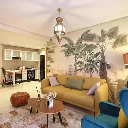 Appartement moderne en City Center Marrakech-Gueliz Marrakesh Buitenkant foto