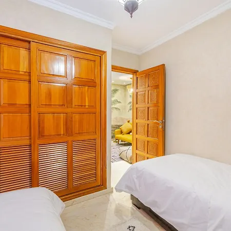 Appartement moderne en City Center Marrakech-Gueliz Marrakesh Buitenkant foto