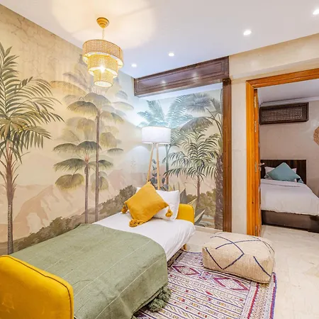 Appartement moderne en City Center Marrakech-Gueliz Marrakesh Buitenkant foto