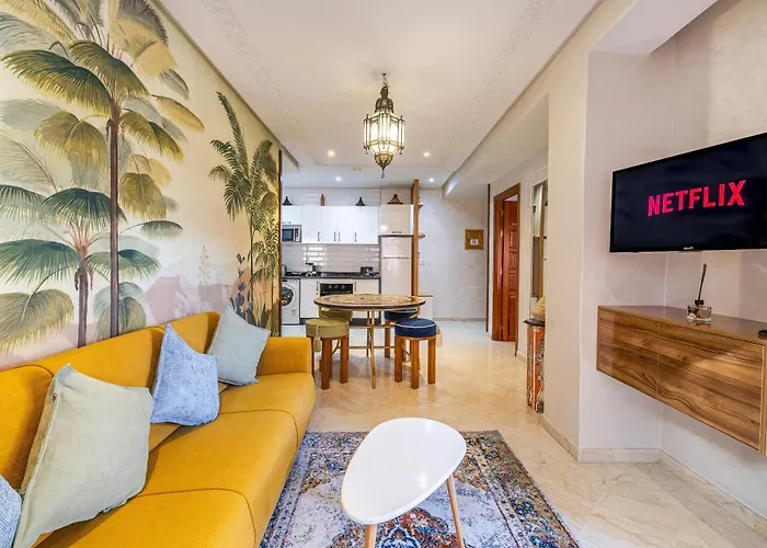 Appartement Moderne En City Center Marrakech-Gueliz
