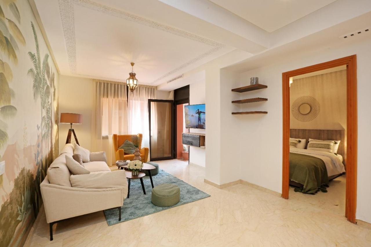 Moderne En Center Marrakech-gueliz Appartamento *