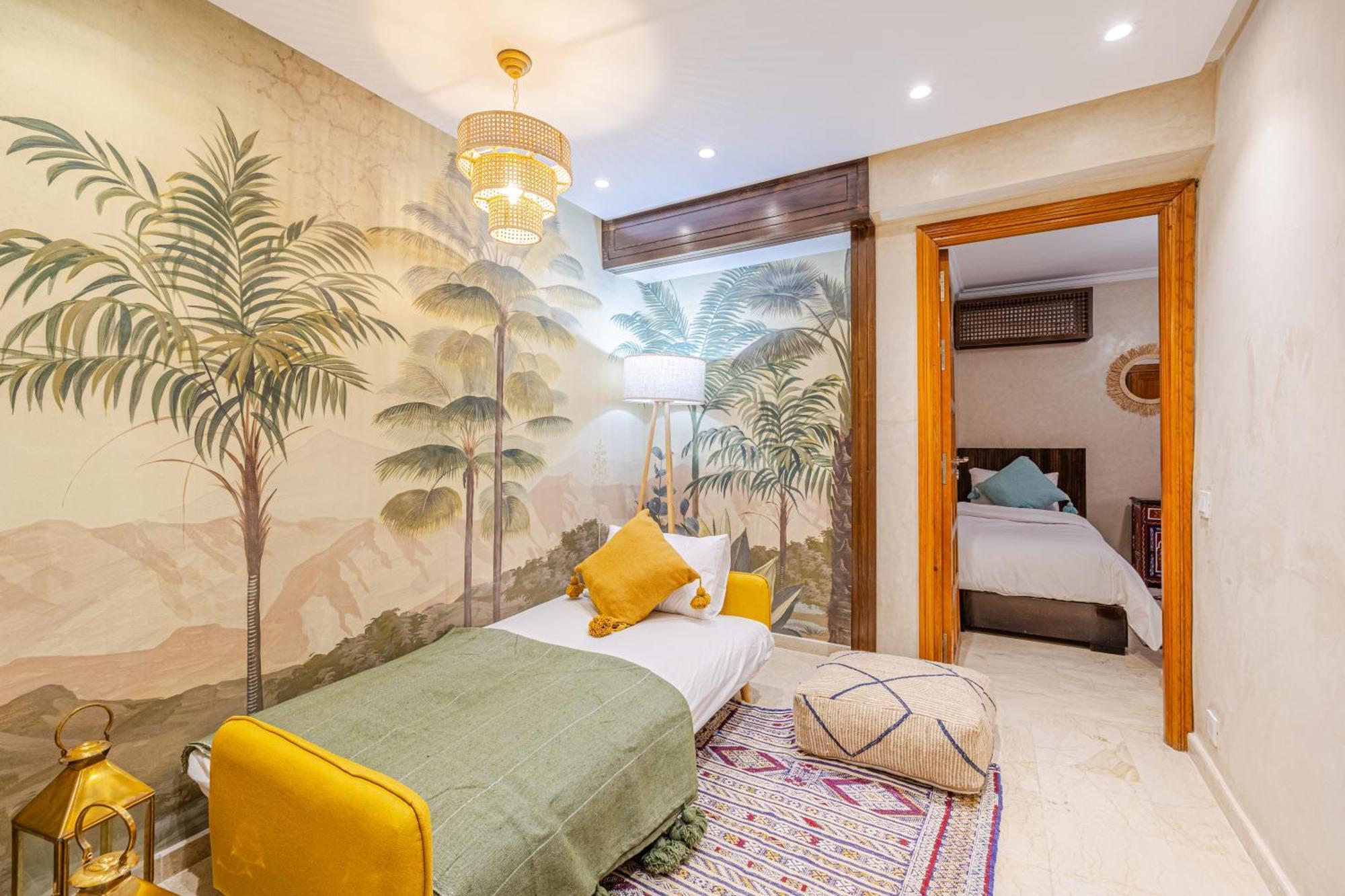 Moderne En Center Marrakech-gueliz Appartamento *